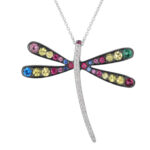 Helicopter Coloured Pendant