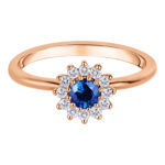 Rosette Sapphire Ring