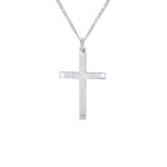 White Gold Cross